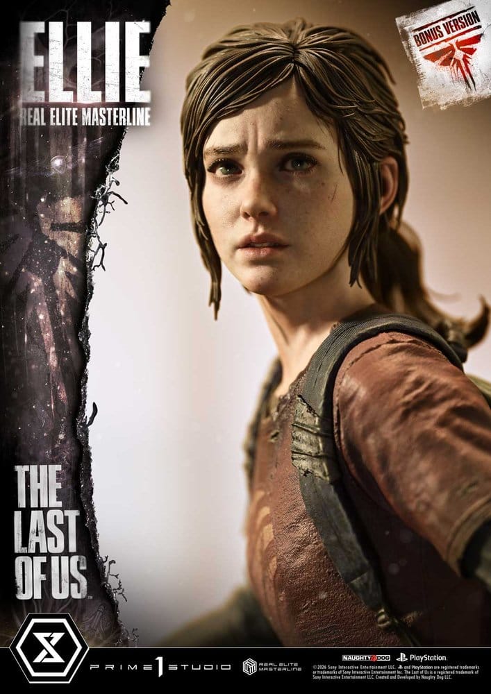 The Last of Us (Part I) Real Elite Masterline Statue 1/4 Ellie Bonus Version 46 cm - Prime 1 Studio Statues