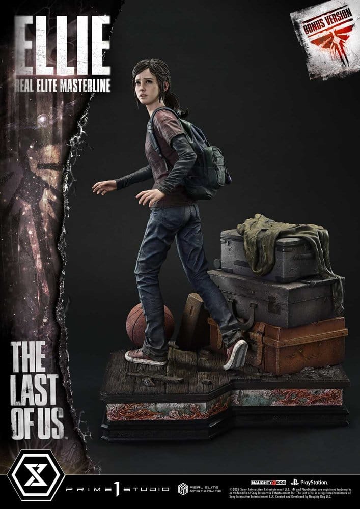 The Last of Us (Part I) Real Elite Masterline Statue 1/4 Ellie Bonus Version 46 cm - Prime 1 Studio Statues