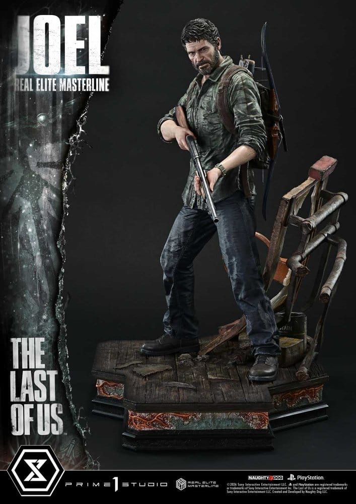The Last of Us (Part I) Real Elite Masterline Statue 1/4 Joel 52 cm - Prime 1 Studio Statues