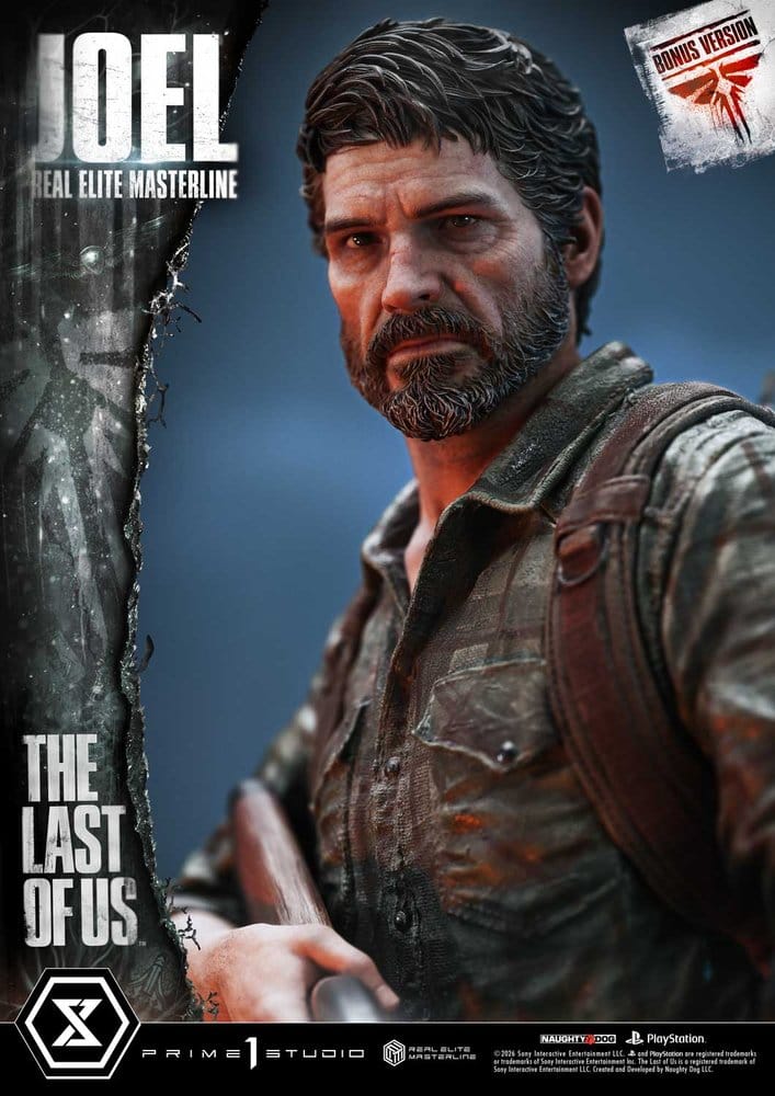 The Last of Us (Part I) Real Elite Masterline Statue 1/4 Joel Bonus Version 52 cm - Prime 1 Studio Statues