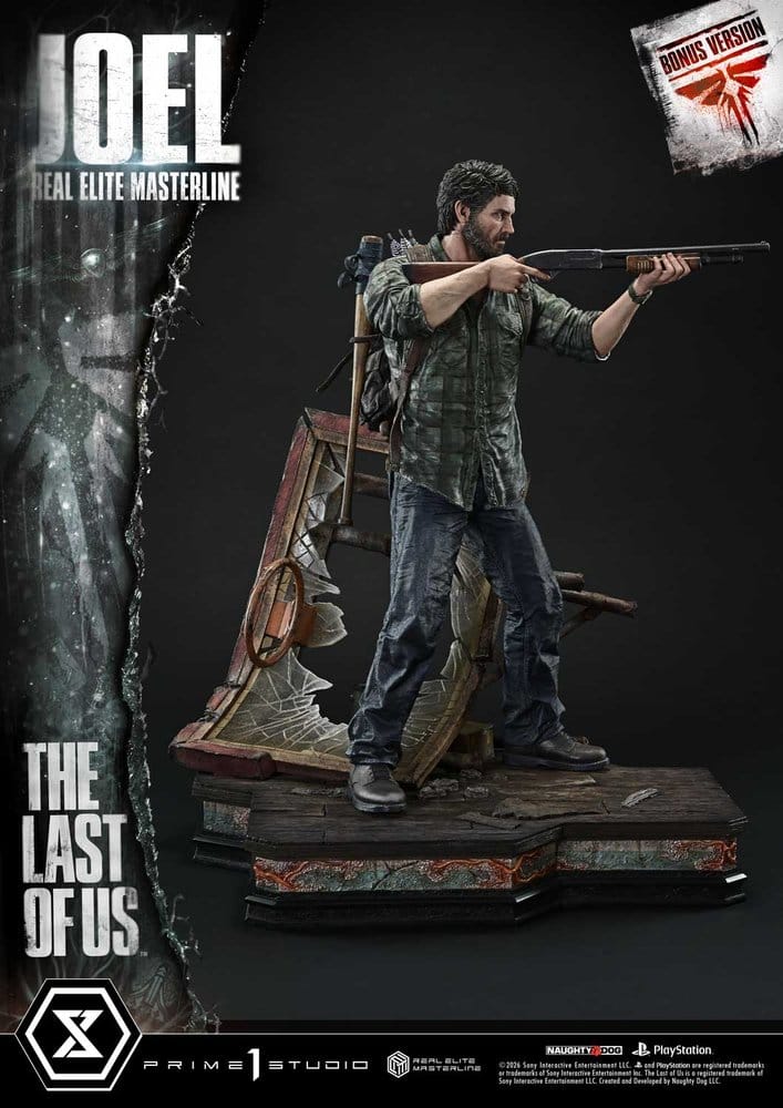 The Last of Us (Part I) Real Elite Masterline Statue 1/4 Joel Bonus Version 52 cm - Prime 1 Studio Statues