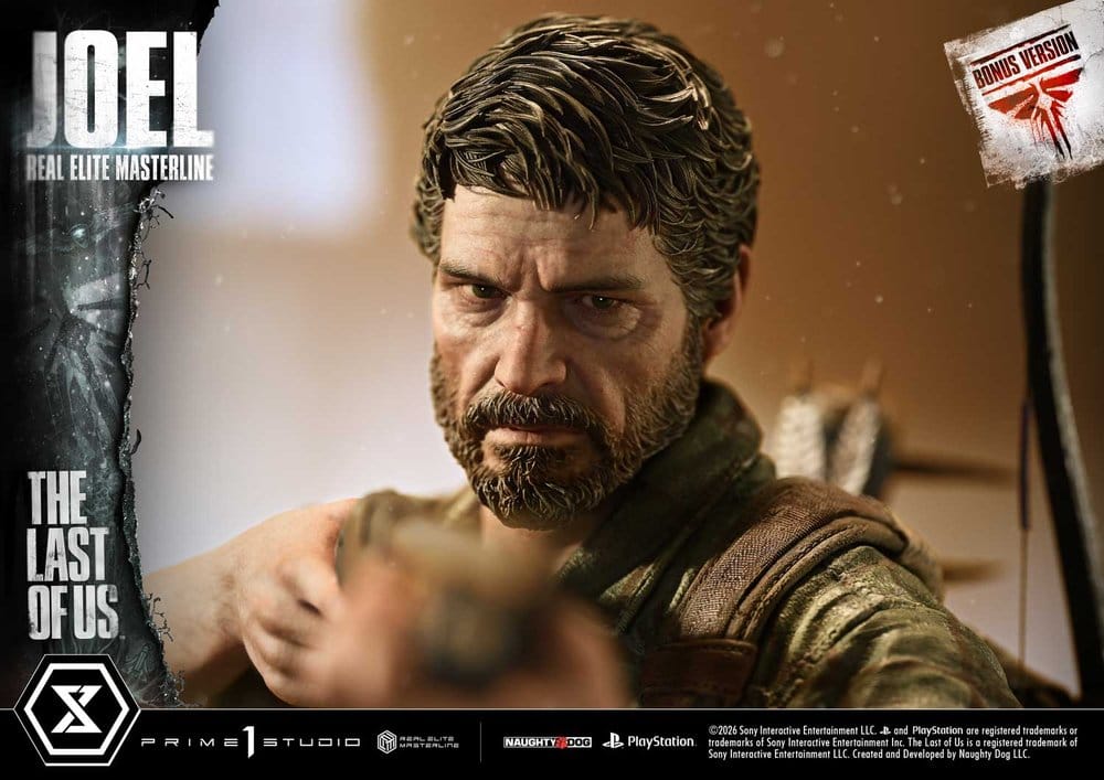 The Last of Us (Part I) Real Elite Masterline Statue 1/4 Joel Bonus Version 52 cm - Prime 1 Studio Statues