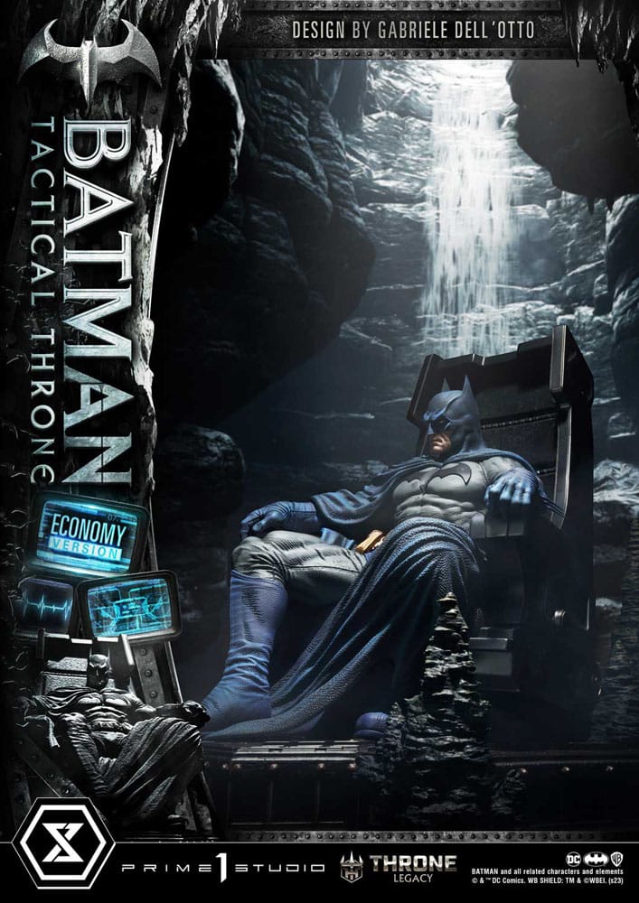 DC Comics Throne Legacy Collection Statue 1/3 Batman Tactical Throne Economy Version 46 cm - Prime 1 Studio Statues