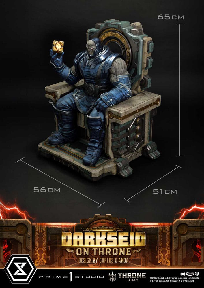 Throne Legacy Series Statue 1/4 Justice League (Comics) Darkseid on Throne Design by Carlos D'Anda Deluxe Bonus Version 65 cm - Prime 1 Studio Statues & Busts