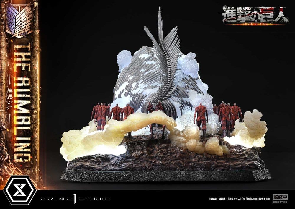Attack on Titan West Ultimate Diorama Masterline Series Statue The Rumbling 64 cm - Prime 1 Studio Statues
