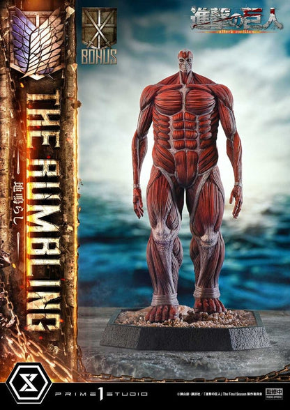 Attack on Titan West Ultimate Diorama Masterline Series Statue The Rumbling Bonus Version 64 cm - Prime 1 Studio Statues