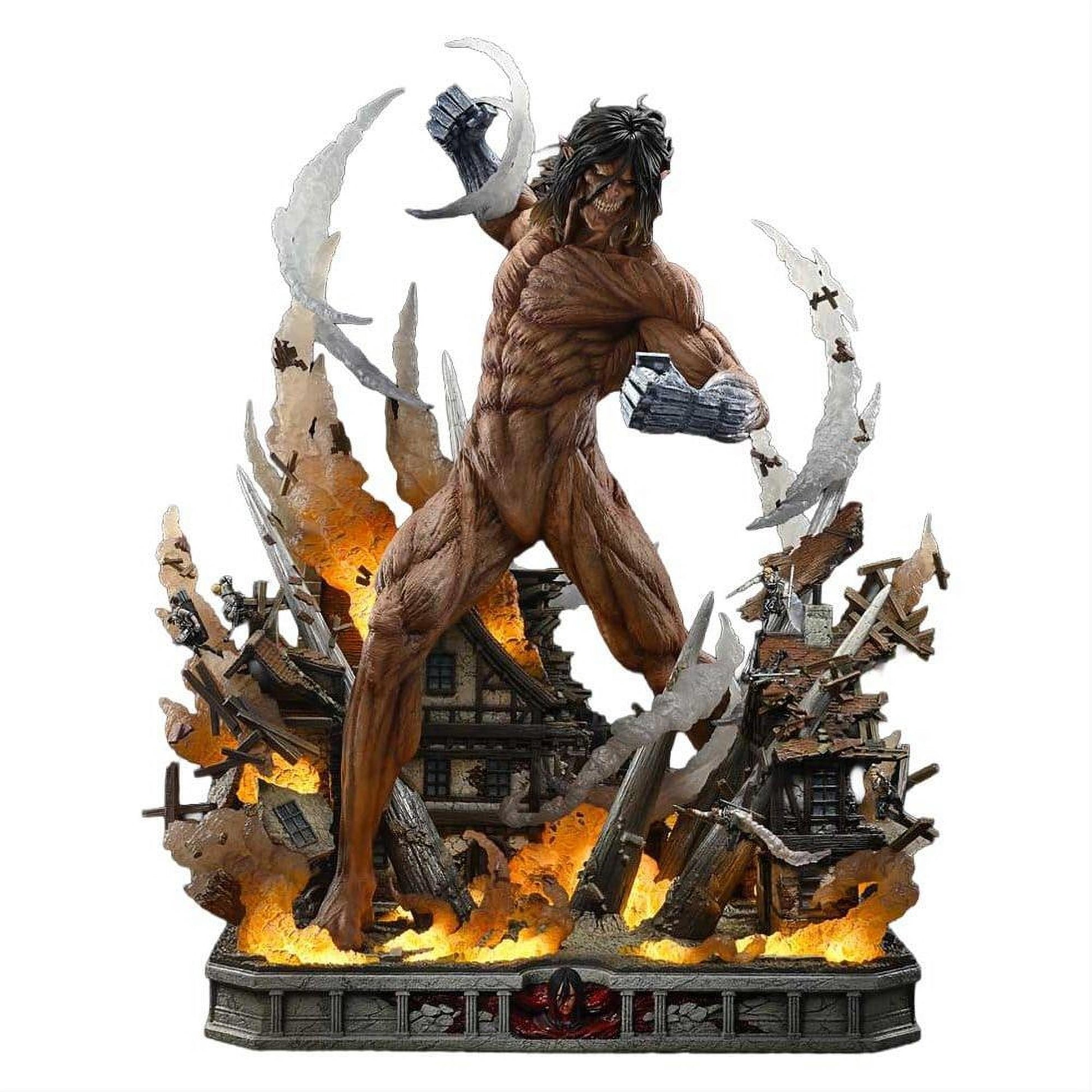 Attack on Titan (TV animation) Ultimate Diorama Masterline Statue Eren Yeager Attack Titan Bonus Version 81 cm - Prime 1 Studio Statues & Busts