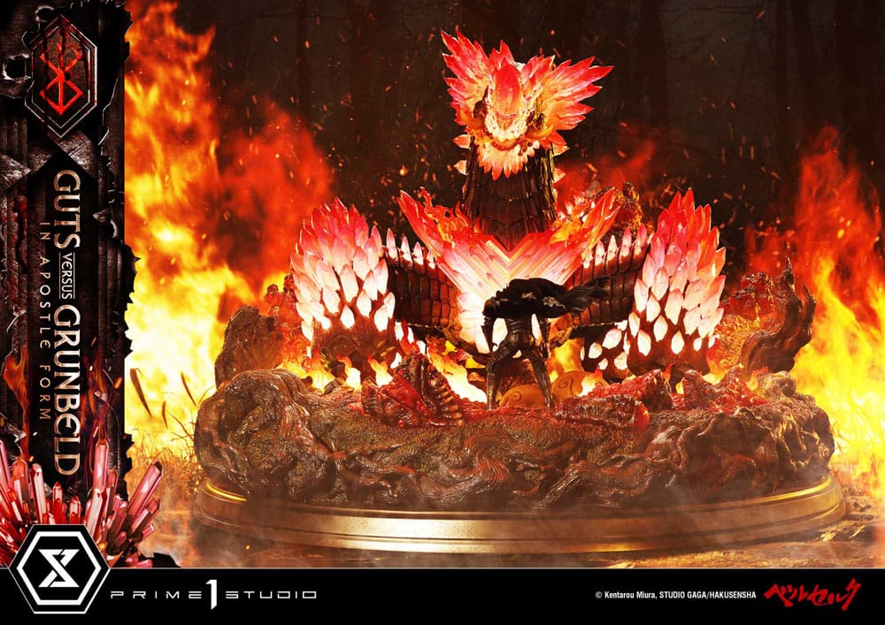 Berserk Ultimate Diorama Masterline Series Statue Berserk Guts vs. Grunbeld in Apostle Form 58 cm - Prime 1 Studio Statues