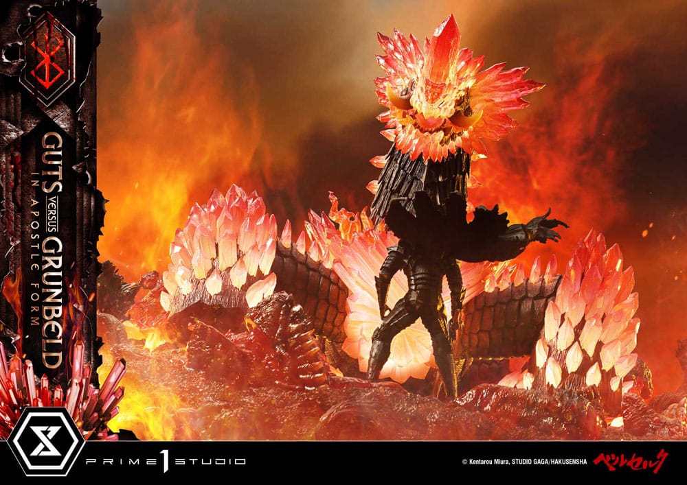 Berserk Ultimate Diorama Masterline Series Statue Berserk Guts vs. Grunbeld in Apostle Form 58 cm - Prime 1 Studio Statues