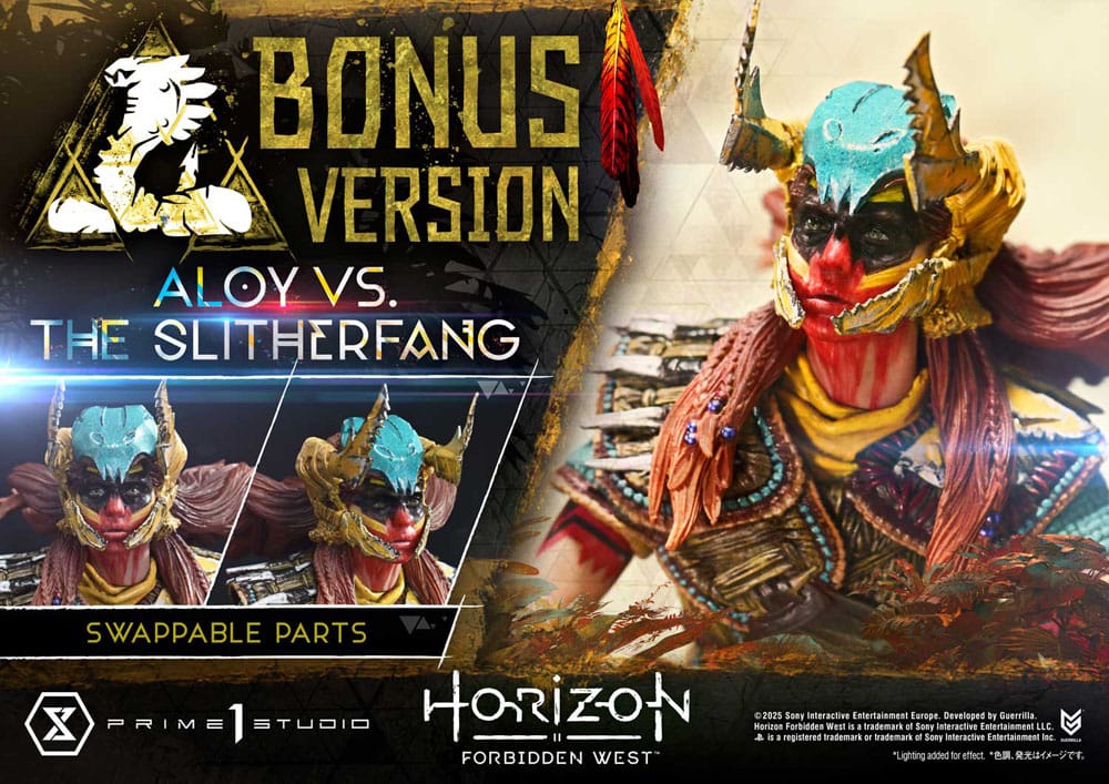 Horizon Forbidden West Ultimate Diorama Masterline Series Statue Aloy vs. The Slitherfang Bonus Version 82 cm - Prime 1 Studio Statues