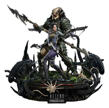 Aliens vs. Predator (Comic) Ultimate Premium Masterline Statue 1/4 Machiko & Broken Tusk Predator 79 cm - Prime 1 Studio Statues