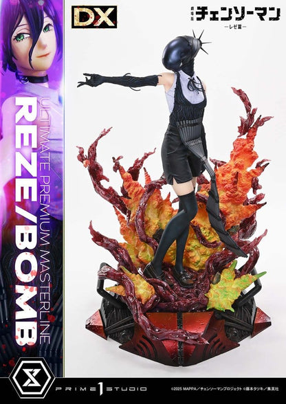 Chainsaw Man Ultimate Premium Masterline Series Statue 1/4 The Movie: Reze Arc REZE/BOMB DX Bonus Version