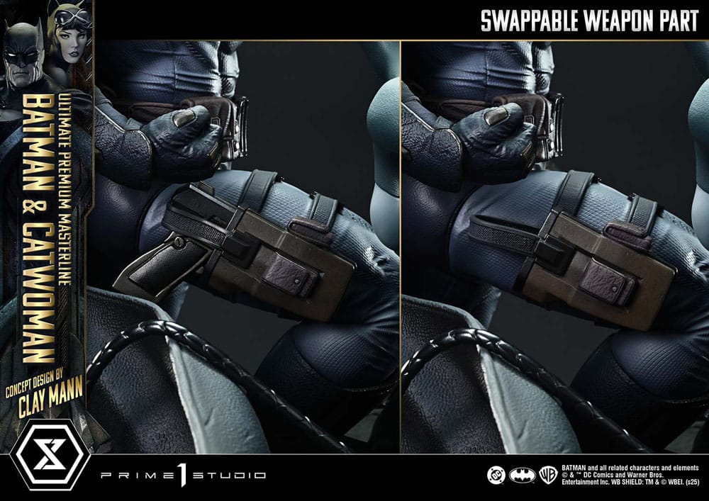 DC Comics Ultimate Premium Masterline Series Statue 1/4 Batman & Catwoman (Concept Design by Clay Mann) 56 cm