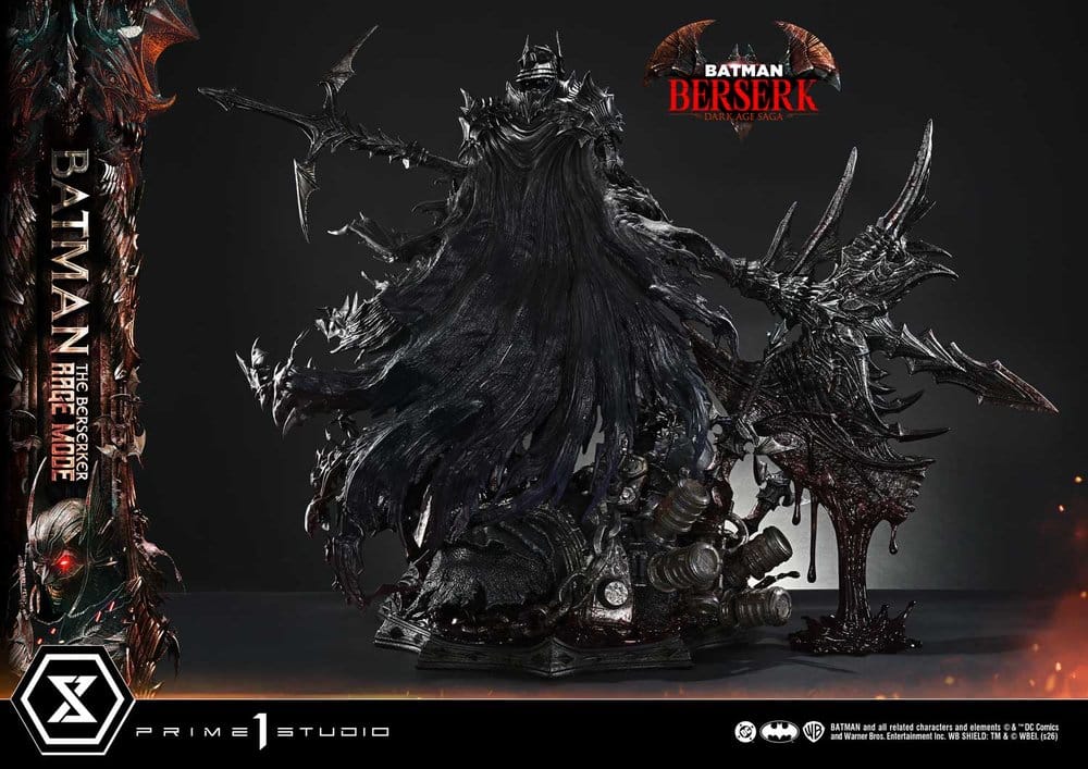 DC Comics Premium Masterline Series Statue 1/4 Batman (Comics) Batman: The Berserker Rage Mode 82 cm - Prime 1 Studio Statues