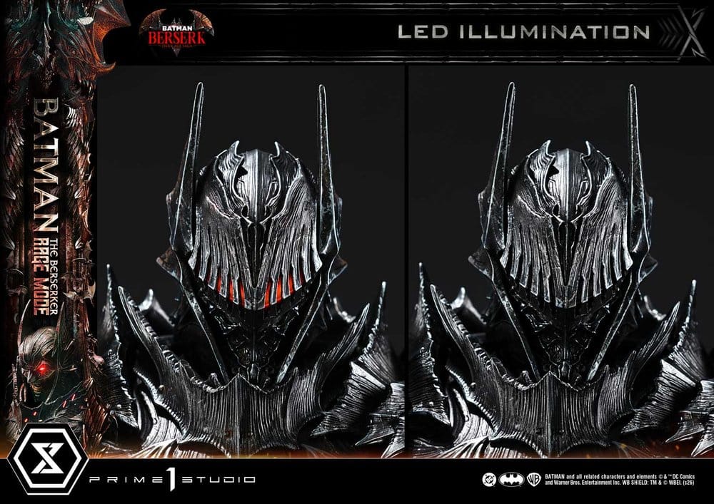 DC Comics Premium Masterline Series Statue 1/4 Batman (Comics) Batman: The Berserker Rage Mode Deluxe Version 93 cm - Prime 1 Studio Statues