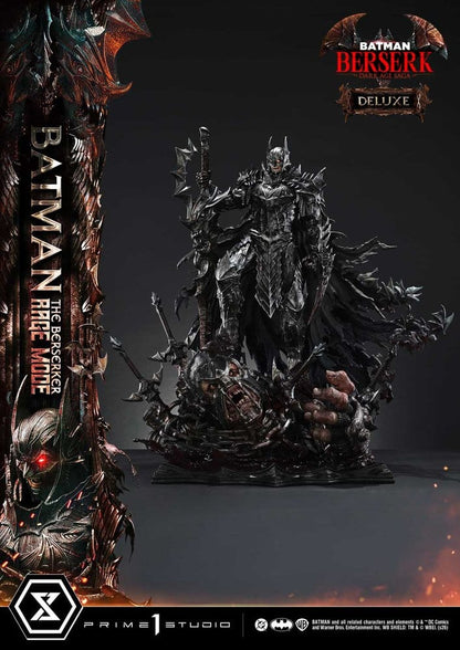 DC Comics Premium Masterline Series Statue 1/4 Batman (Comics) Batman: The Berserker Rage Mode Deluxe Version 93 cm - Prime 1 Studio Statues