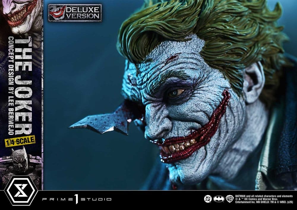 DC Comics Ultimate Premium Masterline Series Statue 1/4 The Joker (Concept Design by Lee Bermejo) Deluxe Version 53 cm - Prime 1 Studio Statues & Busts
