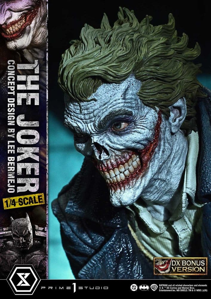 DC Comics Ultimate Premium Masterline Series Statue 1/4 The Joker (Concept Design by Lee Bermejo) DX Bonus Version 53 cm - Prime 1 Studio Statues