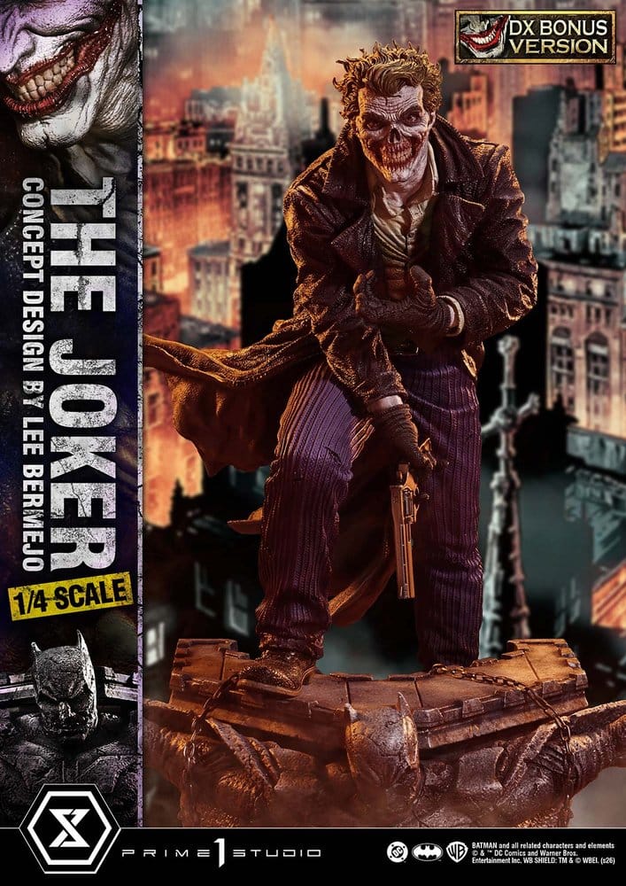 DC Comics Ultimate Premium Masterline Series Statue 1/4 The Joker (Concept Design by Lee Bermejo) DX Bonus Version 53 cm - Prime 1 Studio Statues