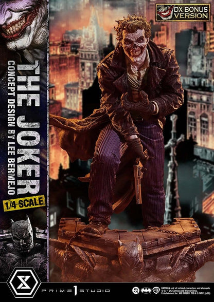DC Comics Ultimate Premium Masterline Series Statue 1/4 The Joker (Concept Design by Lee Bermejo) DX Bonus Version 53 cm - Prime 1 Studio Statues