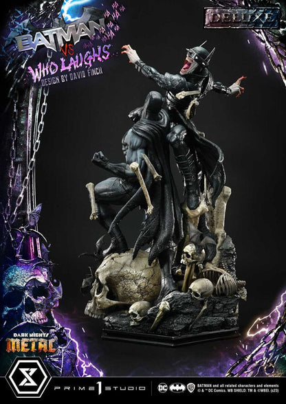 Dark Nights: Metal Ultimate Premium Masterline Series Statue 1/4 Batman VS Batman Who Laughs Deluxe Bonus Version 67 cm - Prime 1 Studio Statues & Busts