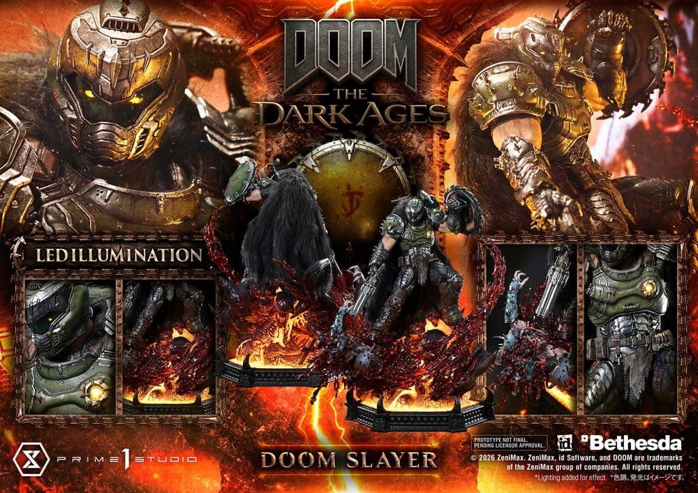 DOOM: The Dark Ages Ultimate Premium Masterline Series Statue 1/4 DOOM Slayer 77 cm - Prime 1 Studio Statues