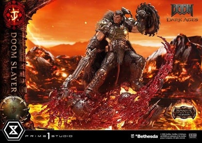 DOOM: The Dark Ages Ultimate Premium Masterline Series Statue 1/4 DOOM Slayer DX Bonus Version 77 cm - Prime 1 Studio Statues
