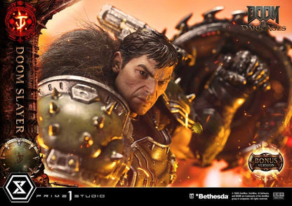 DOOM: The Dark Ages Ultimate Premium Masterline Series Statue 1/4 DOOM Slayer DX Bonus Version 77 cm - Prime 1 Studio Statues