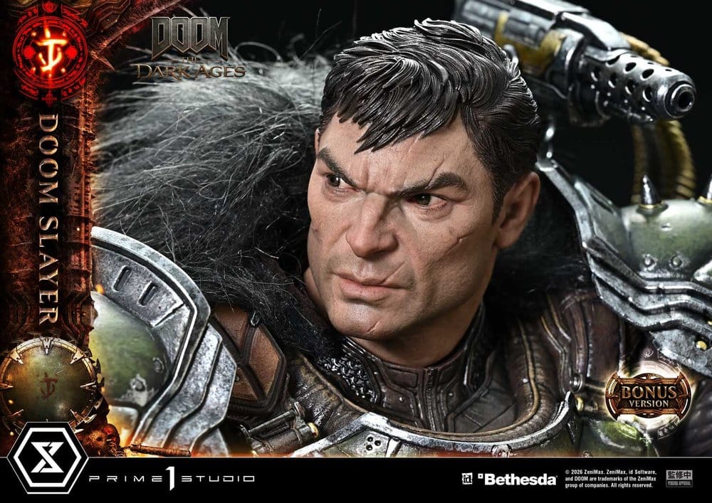 DOOM: The Dark Ages Ultimate Premium Masterline Series Statue 1/4 DOOM Slayer DX Bonus Version 77 cm - Prime 1 Studio Statues