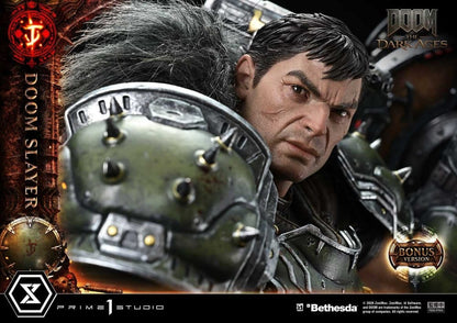 DOOM: The Dark Ages Ultimate Premium Masterline Series Statue 1/4 DOOM Slayer DX Bonus Version 77 cm - Prime 1 Studio Statues