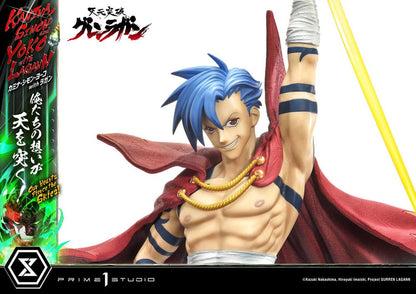 Gurren Lagann Ultimate Premium Masterline Series Statue 1/4 Kamina, Simon & Yoko with Lagann 97 cm - Prime 1 Studio Statues & Busts