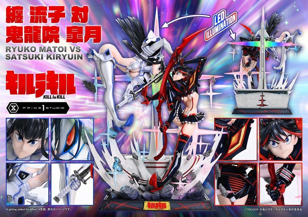 Kill la Kill Ultimate Premium Masterline Statue 1/4 Ryuko Matoi vs Satsuki Kiryuin 62 cm - Prime 1 Studio Statues
