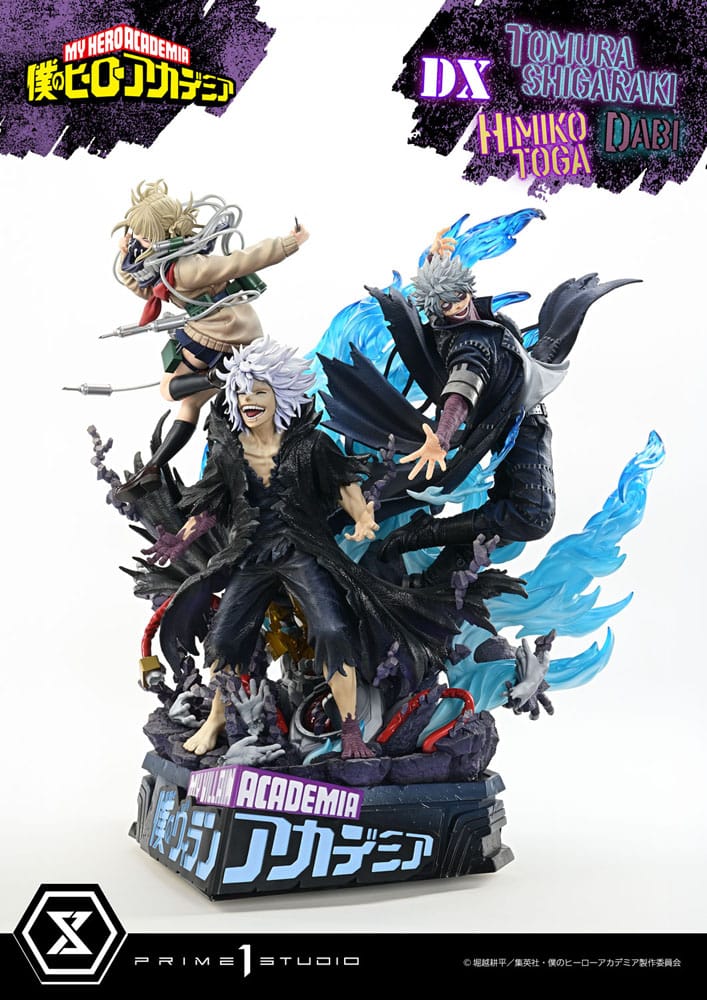My Hero Academia Statue Ultimate Premium Masterline Tomura Tomura Shigaraki, Dabi & Himiko Toga Deluxe Version 69 cm - Prime 1 Studio Statues & Busts