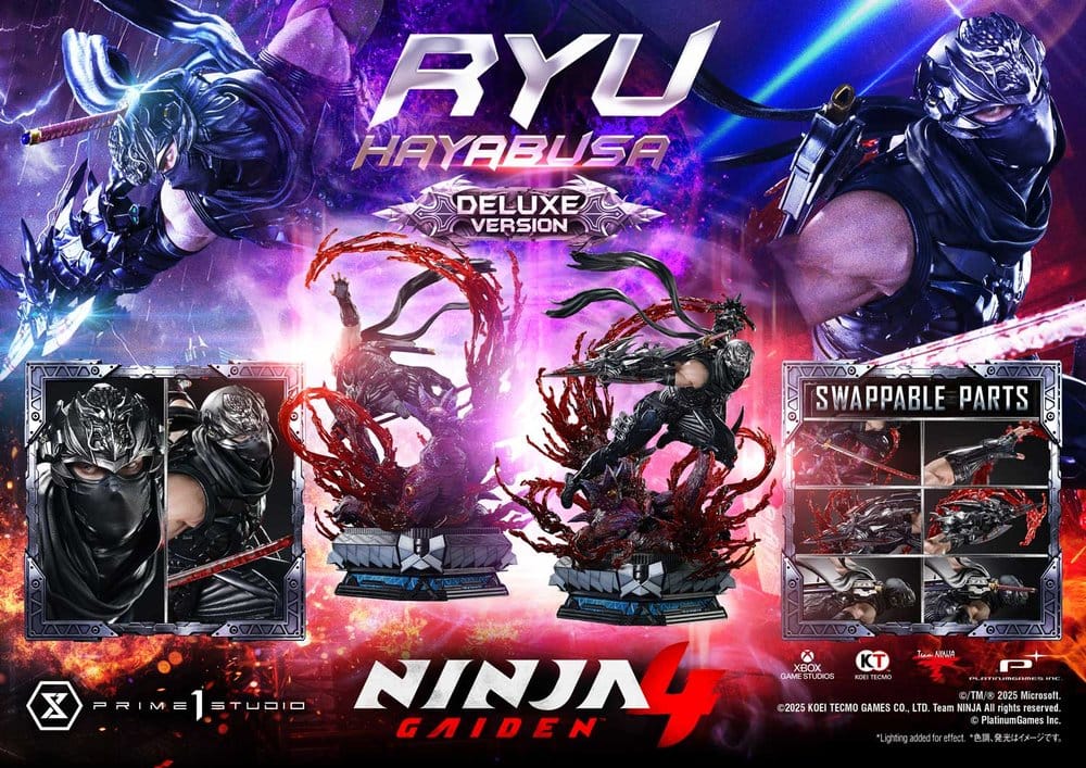 Ninja Gaiden 4 Ultimate Premium Masterline Series Statue 1/4 Ryu Hayabusa Deluxe Version - Prime 1 Studio Statues