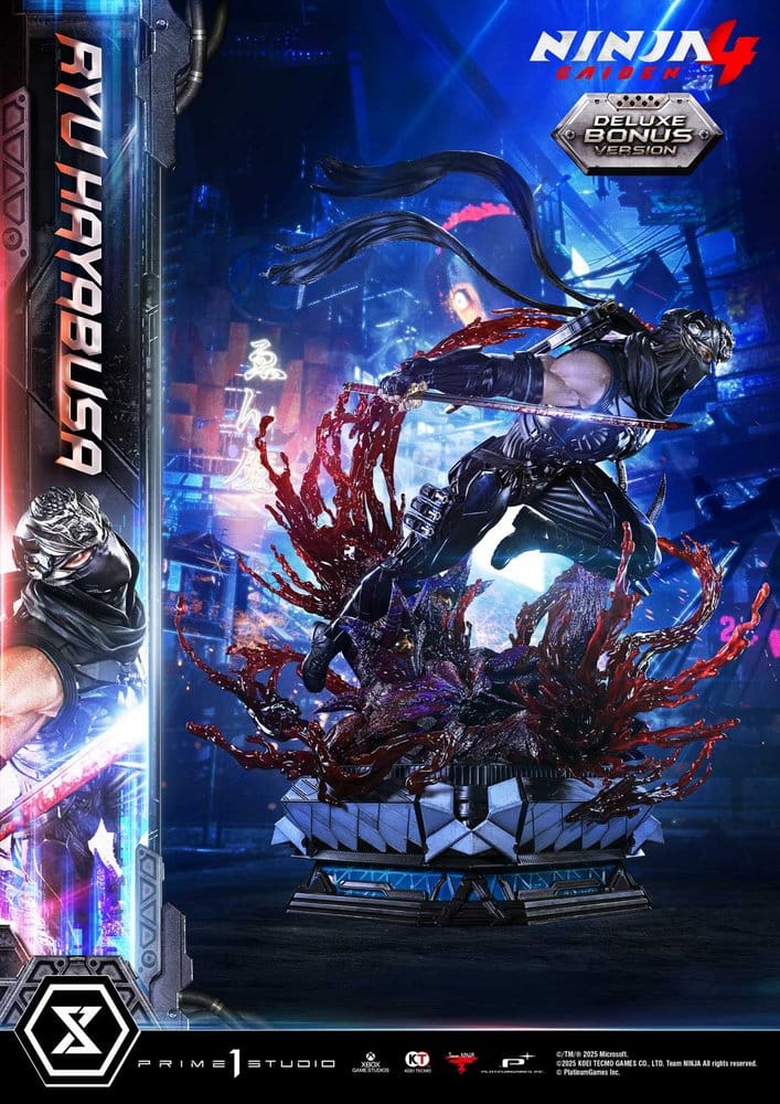 Ninja Gaiden 4 Ultimate Premium Masterline Series Statue 1/4 Ryu Hayabusa Deluxe Bonus Version - Prime 1 Studio Statues