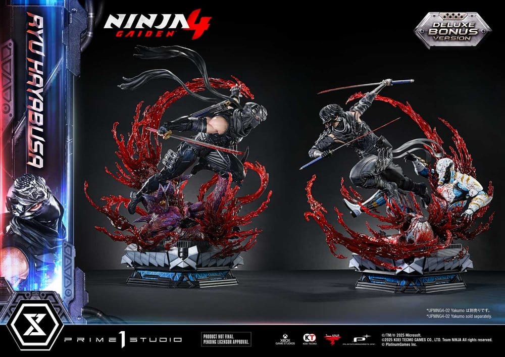 Ninja Gaiden 4 Ultimate Premium Masterline Series Statue 1/4 Ryu Hayabusa Deluxe Bonus Version - Prime 1 Studio Statues