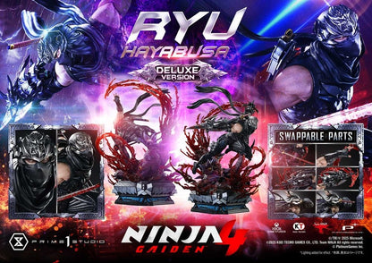 Ninja Gaiden 4 Ultimate Premium Masterline Series Statue 1/4 Ryu Hayabusa Deluxe Bonus Version - Prime 1 Studio Statues
