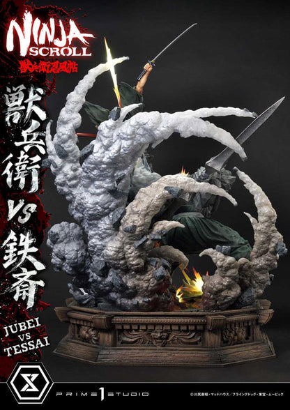 Ninja Scroll Ultimate Premium Masterline Series Statue 1/4 Jubei Versus Tessai 101 cm - Prime 1 Studio Statues & Busts