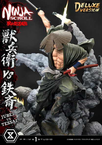 Ninja Scroll Ultimate Premium Masterline Series Statue 1/4 Jubei Versus Tessai Deluxe Version 101 cm - Prime 1 Studio Statues & Busts