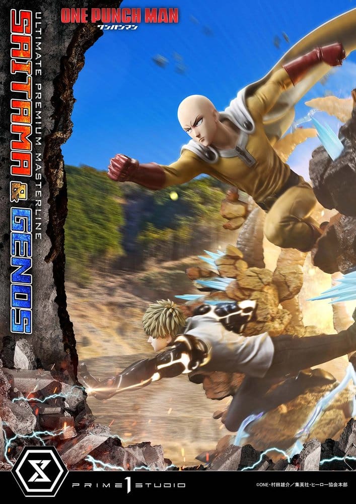 One-Punch Man Premium Masterline Series Statue 1/4 Saitama & Genos 73 cm - Prime 1 Studio Statues