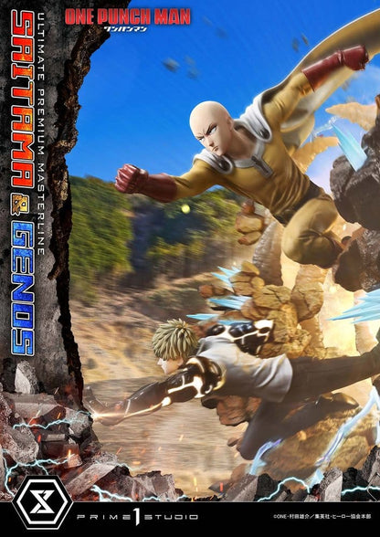 One-Punch Man Premium Masterline Series Statue 1/4 Saitama & Genos 73 cm - Prime 1 Studio Statues