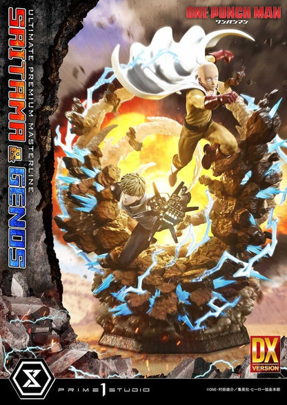 One-Punch Man Premium Masterline Series Statue 1/4 Saitama & Genos Deluxe Version 73 cm - Prime 1 Studio Statues