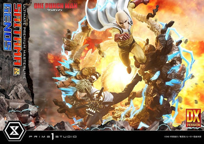 One-Punch Man Premium Masterline Series Statue 1/4 Saitama & Genos Deluxe Version 73 cm - Prime 1 Studio Statues