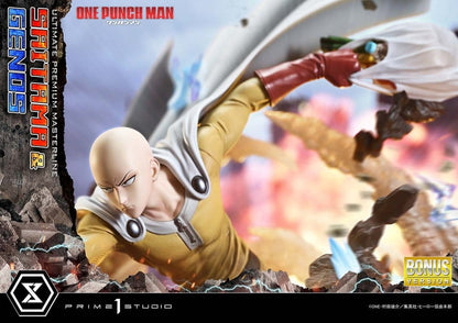 One-Punch Man Premium Masterline Series Statue 1/4 Saitama & Genos DX Bonus Version 73 cm - Prime 1 Studio Statues