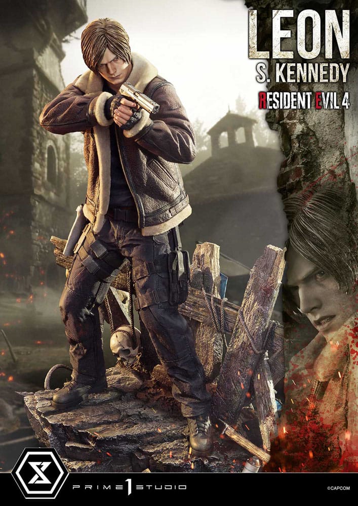 Resident Evil 4 Ultimate Premium Masterline Series Statue 1/4 Leon S. Kennedy Bonus Ver. 64 cm - Prime 1 Studio Statues & Busts
