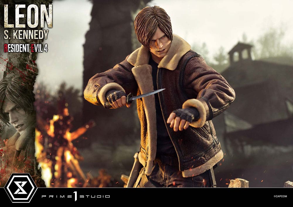 Resident Evil 4 Ultimate Premium Masterline Series Statue 1/4 Leon S. Kennedy Bonus Ver. 64 cm - Prime 1 Studio Statues & Busts