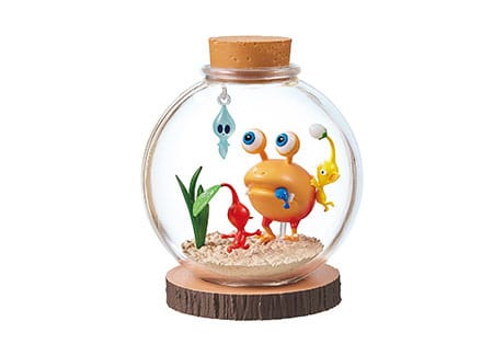 Pikmin Mini Figures Terrarium Collection Display 6 - Re-Ment Blind Boxes