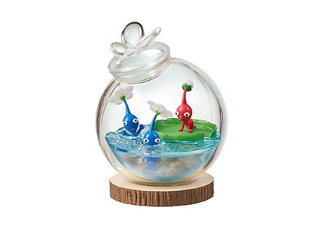 Pikmin Mini Figures Terrarium Collection Display 6 - Re-Ment Blind Boxes