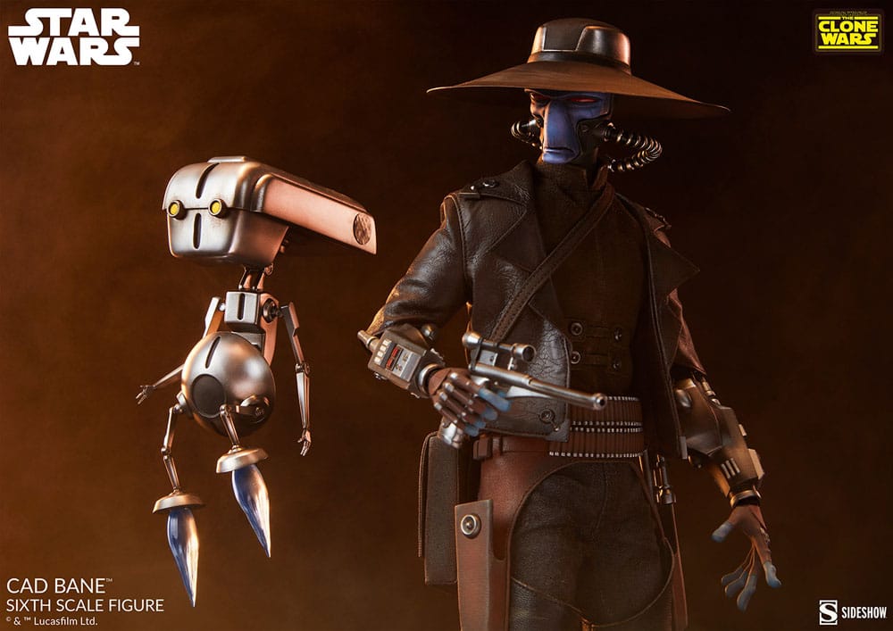 Star Wars The Clone Wars Action Figure 1/6 Cad Bane 32 cm - Sideshow Collectibles Action Figures