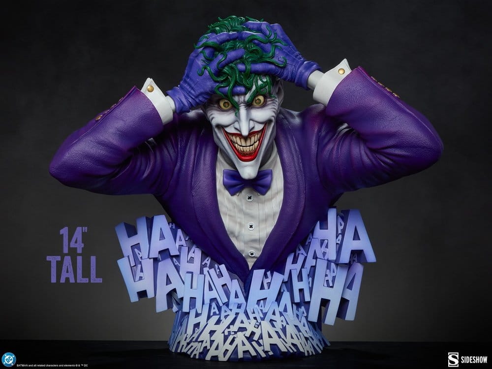 DC Comics Bust The Joker (Batman: The Killing Joke) 36 cm - Sideshow Collectibles Busts